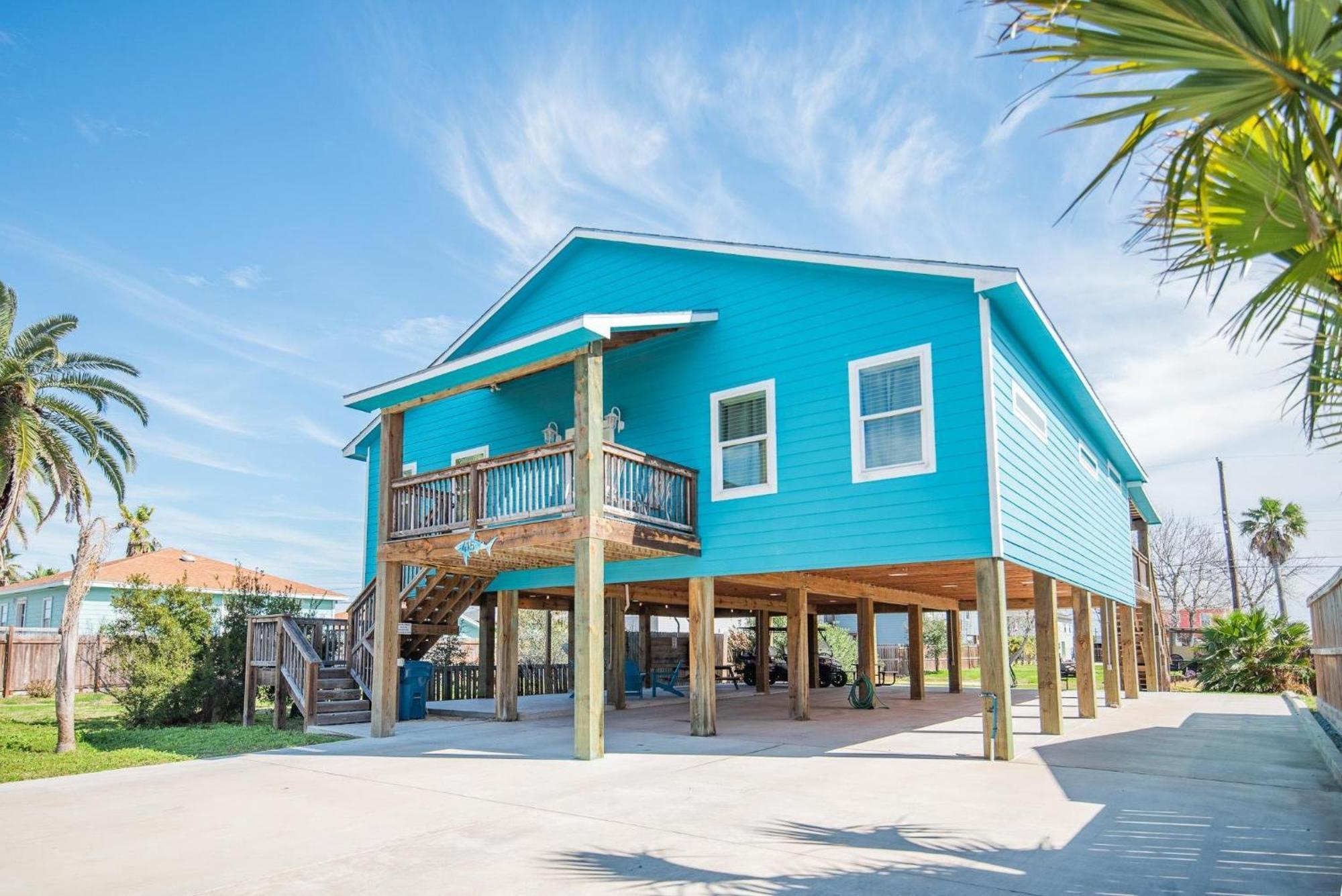 Villa Casita Del Mar - Golf Cart Included Boat Parking à Port Aransas Extérieur photo